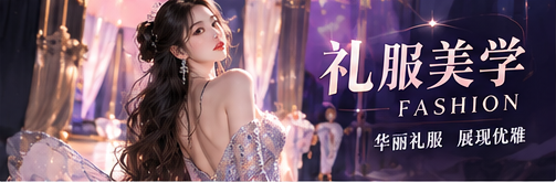 礼服面料与舞台时尚造型